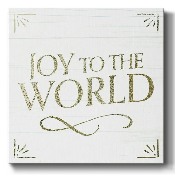 Golden Sentiments III- Gallery Wrapped Canvas