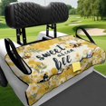 thumbnail image 4 of Pzuqiu Golf Cart Rear Seat Cover with Sweet Bee Pattern, Cooler Tote for Yamaha EZGO Golf Cart Daily and Outing Use, 4 of 9
