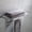 Chrome, variant on KRAUS Ventus Bathroom Shelf with Towel Bar, Matte Black Finish
