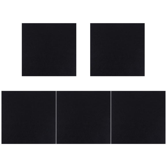 WEUVEB 5Ud Panel Aislante De Fieltro Autoadhesivo Para Sala De Y Oficina Negro