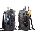 thumbnail image 7 of Yqbuy Adjustable Lightweight Fishing Tackle Backpack with 2 Trays, 5 Compartments, 7 of 7