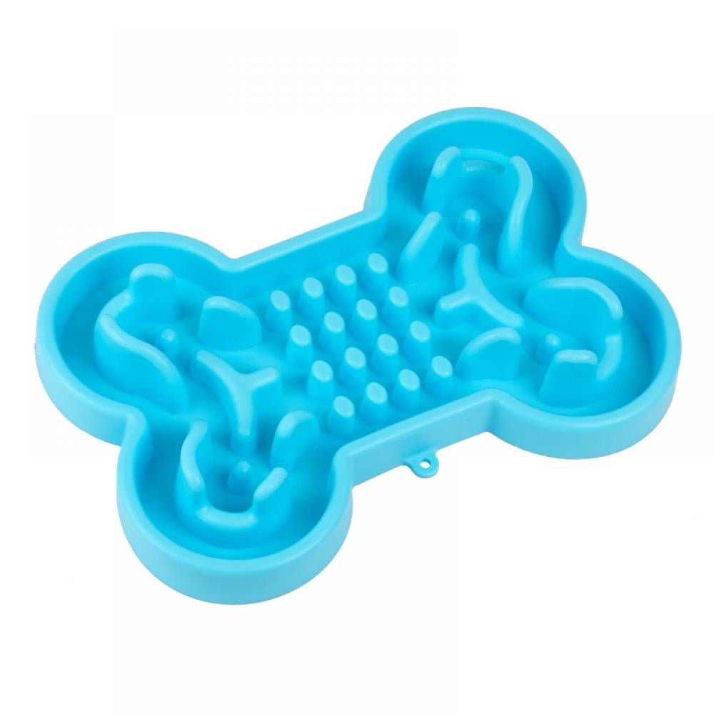 SUPERHOMUSE Slow Feeder Dog Bowls, NoSpill Dog Food Puzzle Bowl, Pet