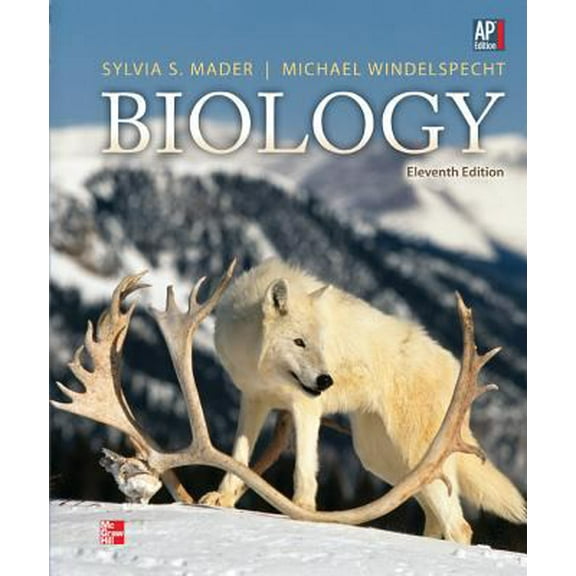 Pre-Owned Mader, Biology © 2013, 11e, AP Student Edition (Reinforced Binding) (AP BIOLOGY MADER) (Hardcover) 0076620042 9780076620043