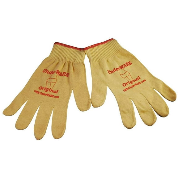 PC Racing Original Lightweight Anti-Blister Glove Liners Yellow LG