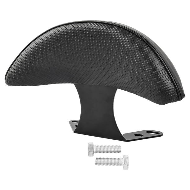 Cojín de respaldo para asiento de bicicleta eléctrica, práctico soporte trasero para bicicleta Negro con soporte
