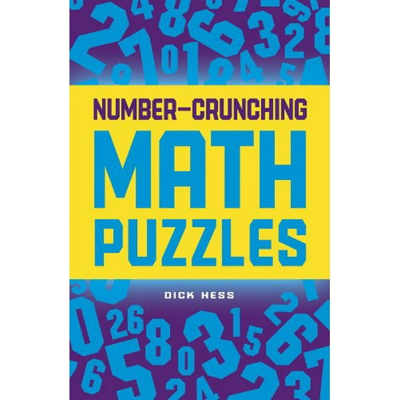 Pre-Owned Number-Crunching Math Puzzles Paperback