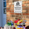 thumbnail image 3 of Zomyto Delivery Sign,Thank You to Our Delivery Drivers,Delivery Driver Snack Sign Front Door Decor Wood Wall Hanging Tags,Appreciation Wooden Plaque Hanging Sign (Beagle), 3 of 6