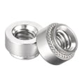 thumbnail image 5 of Unique Bargains Écrous Auto-Fermants, 1/4-20x0.22 Pouces Écrou Rivet en Acier Inoxydable Tête Ronde Attache de Montage en Métal 50 Pcs, 5 of 5