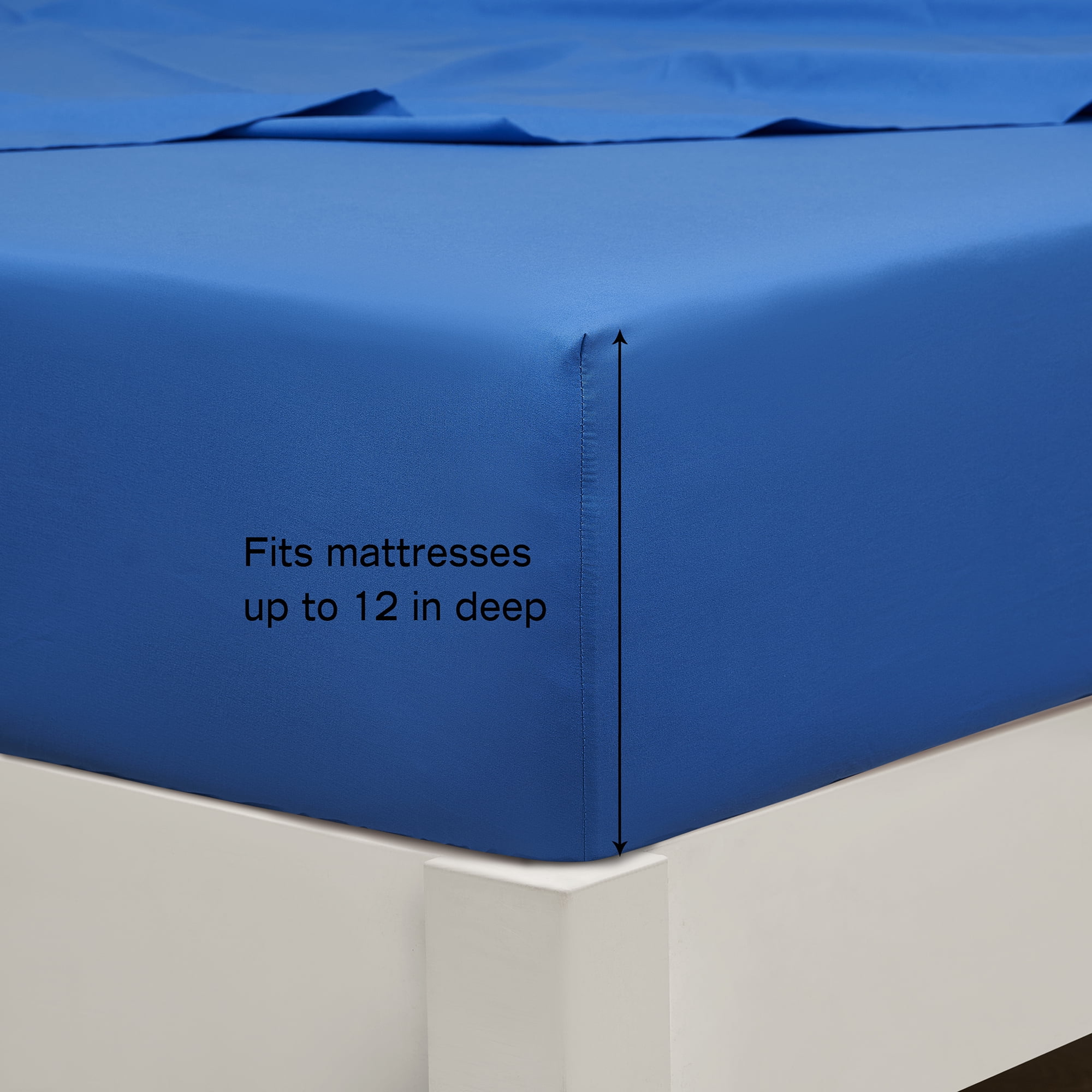 Your Zone 7 Piece Blue Sports Polyester Bedding Set for Boys, Full