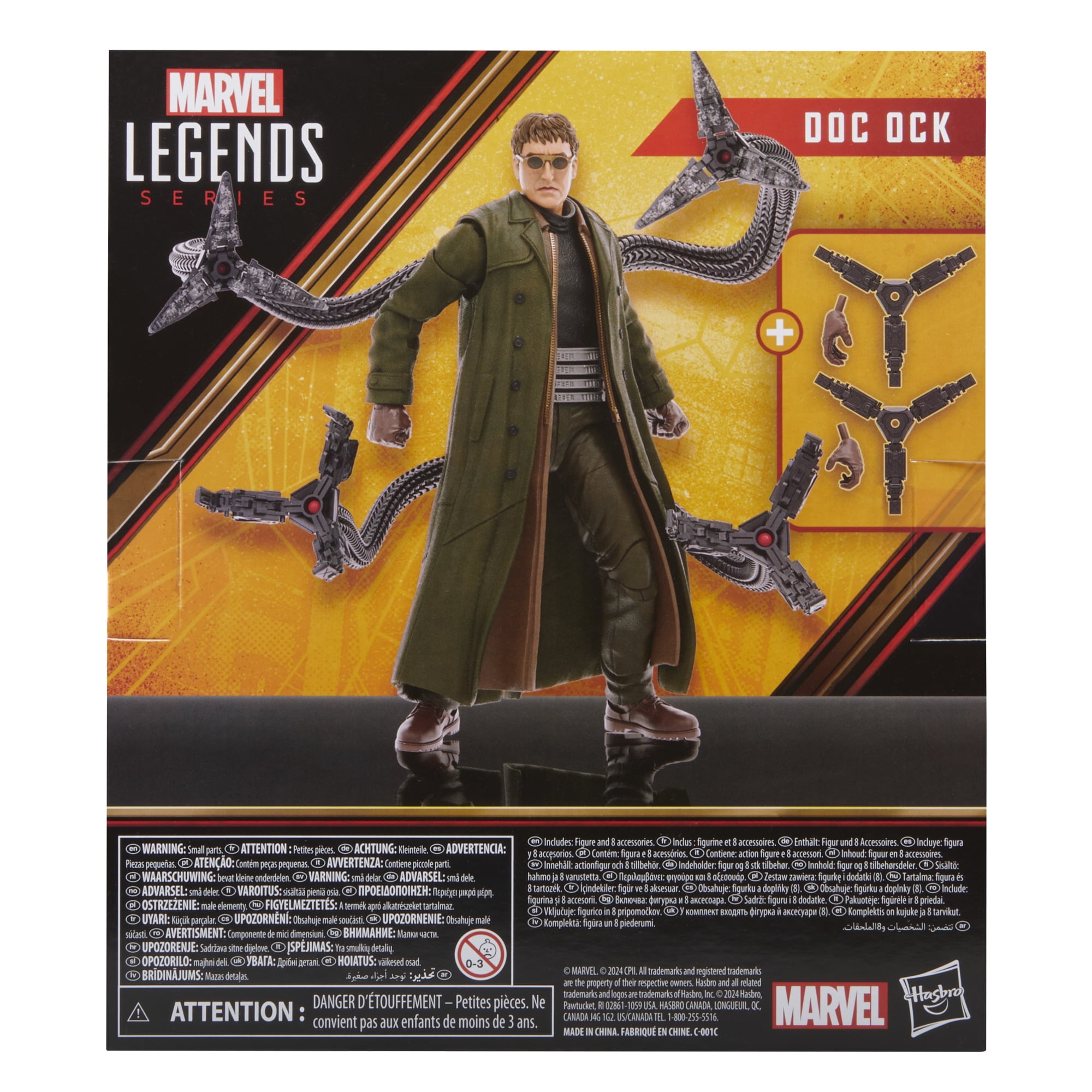 IsaacWongToys on X: [Marvel Legends] Spider-Man: No Way Home / Doctor  Octopus (Doc Ock) 🐙🕷️🕶️ Full Review:  # MarvelLegends #SHF #SHFiguarts #doctoroctopus #docock #SpiderMan #NoWayHome  #PeterParker #TomHolland