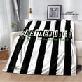 thumbnail image 3 of Mantas de película de terror B-Beetlejuice, manta de franela, manta cálida, manta suave y cómoda, manta de viaje, ropa de cama, regalo de cumpleaños, 3 of 5