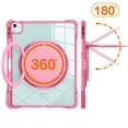 thumbnail image 3 of for iPad Air 13" 2025/2024 Case with Stand & Portable Handle, Protective Clear Shockproof Dropproof Rugged Shoulder Strap Kids Friendly Cover for iPad Pro 12.9" 2022/2021/2020/2018, Rose, 3 of 16