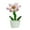 Multicolour - B, variant on AYktou Plants Simulation Flower Core Crystal Decoration Porch Office Desktop Decoration Holiday Gift