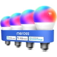 thumbnail image 1 of Bombilla inteligente meross WiFi LED E26 Multicolor 2700K-6500K, 1 of 2