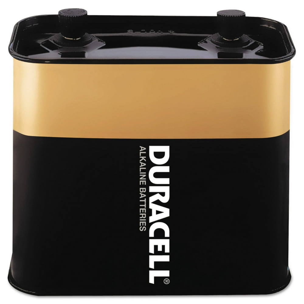 Duracell Alkaline Lantern Battery, 6 Volt, ScrewTop, 1/EA Walmart