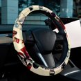 thumbnail image 6 of Football 14.5 Inch Printing PVC Leather Car Wheel Cover Auto Accessories Steering Wheel Cover Steering Wheel Covers Car Wheel Covers, 6 of 6