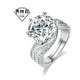 thumbnail image 2 of Huevo Grande Abierto Anillo Ajustable y Sparkling Ajustable Abierto Anillo de Moda 1PCS, 2 of 8