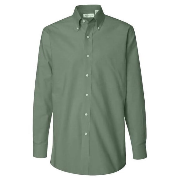 Van Heusen-MenS Wrinkle-Resistant Blended Pinpoint Oxford-56900