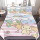 thumbnail image 1 of Juego de ropa de cama de dibujos animados para niños, edredón, funda de almohada, edredón de Anime, Kawaii, Cinnamoroll, Sanrio, 1 of 4