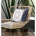 thumbnail image 3 of Window Wreath Palace Broadcloth Fabric Blown and Closed Pillow - White Indigo, 3 of 4