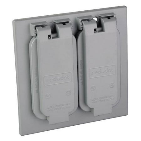 UPC 785991004953 product image for Thomas & Betts 613476 Duplex And Gfci Weatherrppfo Cover 2-Gang | upcitemdb.com
