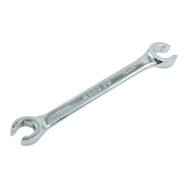 16mm 18mm Llave de Doble Extremos de Tuercas Abocinadas Herramienta de Reparación Vehículo