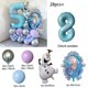 thumbnail image 3 of 28 globos de aluminio de la princesa Elsa de Disney Frozen para fiestas de cumpleaños de niñas, decoraciones para baby shower, suministros de aniversario, 3 of 5