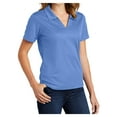 thumbnail image 5 of Yellow Rooster Women's Dri-Mesh V-Neck Female Polo Blueberry XL, 5 of 8