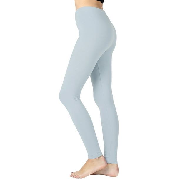 TheLovely Women Premium Cotton High Waist Full Length Leggings
