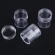 thumbnail image 1 of Recipientes pequeños redondos de material de plástico PP recipientes de plástico tarros transparentes sellar y almacenar ahorrar espacio para almacenar pendientes para ANGGREK Otros, 1 of 8