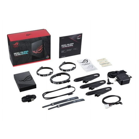 ASUS ROG Aura Terminal - System cabinet lighting control - black brush aluminum