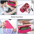 thumbnail image 6 of Hazbin Hotel Big Capacity Pencil Case, Aesthetic Pen Pouch Storage Bag, Office Supplies Organizer, Pen Cases Pencil Bag with Multiple Compartments, 6 of 7