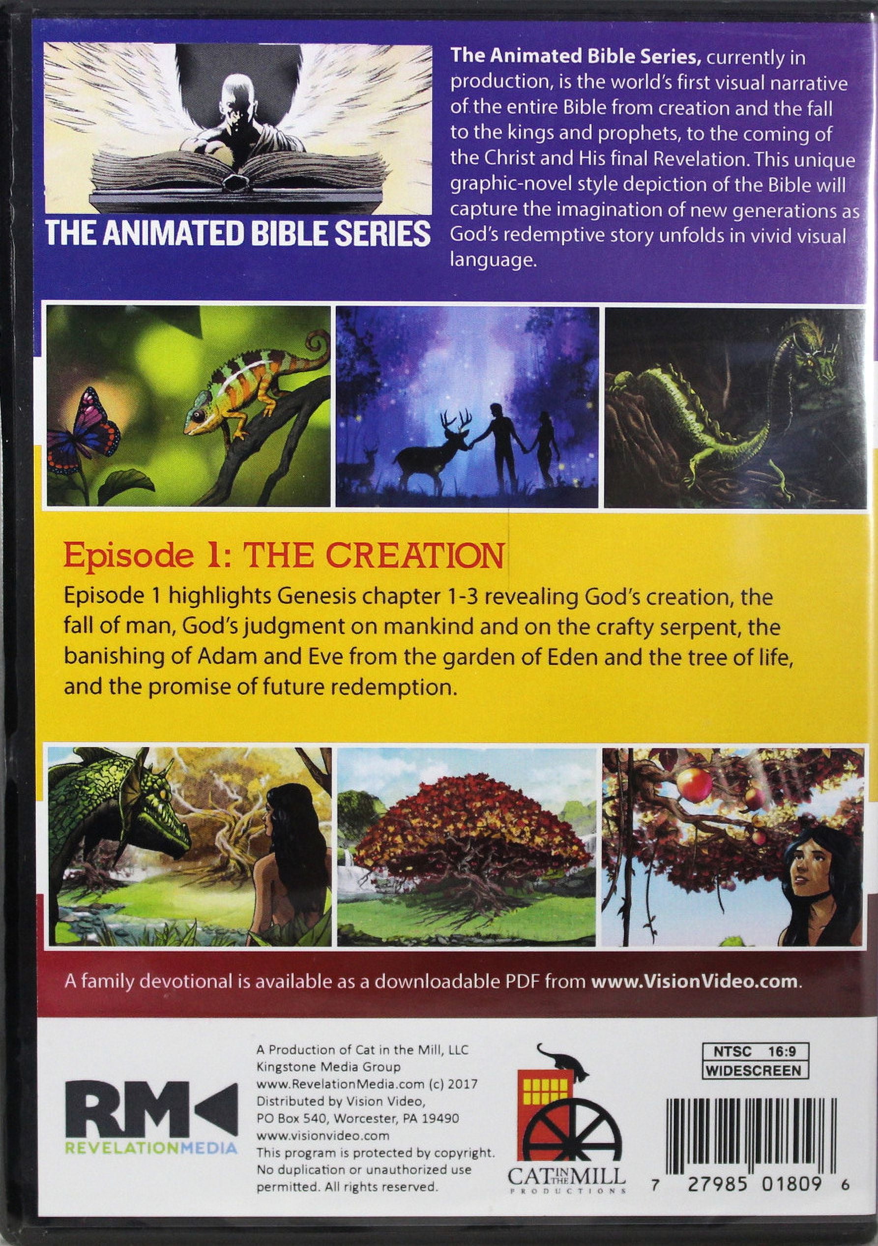 (未使用･未開封品)Animated Kids Bible: Creation [DVD] Kidology Inc. - Animated Kids Bible