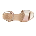 thumbnail image 5 of Ros Hommerson Lydia Women Adjustable Buckle Strap Sandal In Metallic Multi, 5 of 7