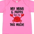 thumbnail image 4 of Inktastic Mimi and Pappy Love Me Boys or Girls Baby Bodysuit, 4 of 5