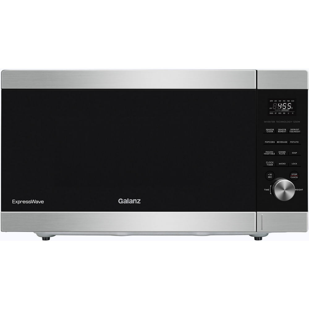 Galanz 2.2Cu. Ft. ExpressWave Countertop Microwave, Stainless Steel