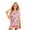 0&&Red24, variant on Girls Patriotic Striped Outfits Casual Short Sleeve T Shirt Shorts Set, Sizes 2-14