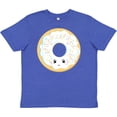 thumbnail image 3 of Inktastic White Donut Youth T-Shirt, 3 of 5