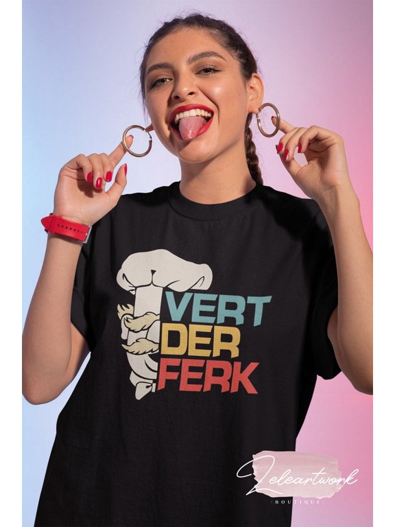 The Swedish Chef Vert Der Ferk Funny Gift T-Shirt, Vert Der Ferk Shirt, Swedish Chef Shirt