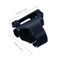 thumbnail image 2 of unbranded 1Jgo Cinturones Para Snorkel De Silicona Negros Con Clips Para Sujetar Máscara Accesorios De, 2 of 5