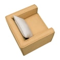 thumbnail image 2 of Furniture of America Contemporary Fabric Tureo Accent Chair, Yellow, 2 of 8