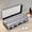 Black, variant on 50 Slot Coin Slab Storage Case with Handle & Locks, Clear Acrylic Display Box, Holds 50 Coin Slabs, Coin Collector Silver