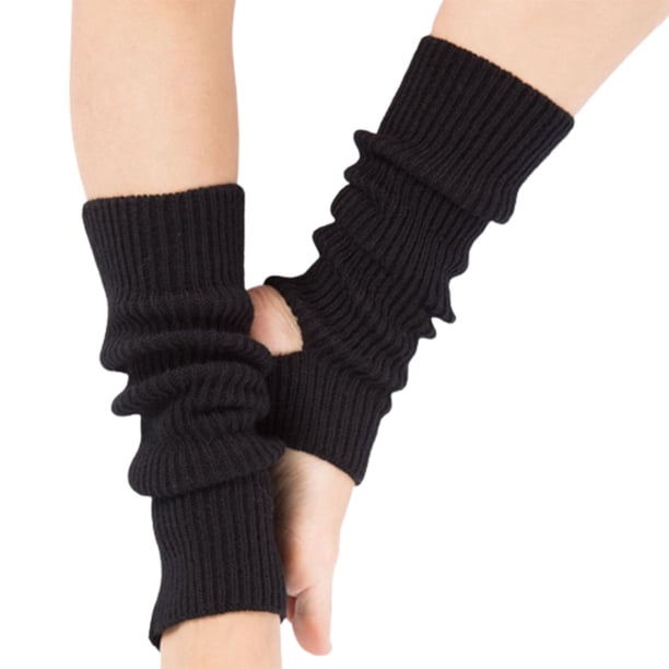 Calcetines de Ballet Qarigey 1 par de baile latino negro PS12106-01