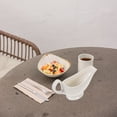 thumbnail image 4 of White Ceramic Gravy Boat for Home Use Durable and Safe with Fine Workmanship 1 Pc, 4 of 8