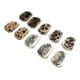 thumbnail image 4 of 10 Piezas de Resina, Agujero Pretadrado, Hará Que Sus Artesanías Funcionmente, Puede una Joyería Hecha - 1 1 Gloria Abalorio de leopardo de cuentas de resina, 4 of 9