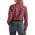 thumbnail image 2 of Wrangler® Women's Long Sleeve Western Snap Plaid Shirt, 2 of 3
