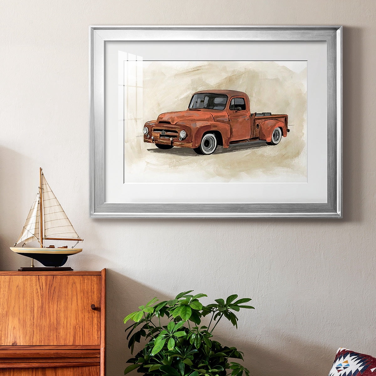 Pickup IV Premium Framed Print - Ready to Hang