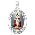 thumbnail image 2 of Picturesongold.Com Infant of Prague Religious Medal Color Female Adult-1/2 x 2/3 in 14K Yellow Gold, 2 of 4