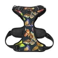 thumbnail image 5 of Lsque Butterfly Wild Insect Dog Harness, No-Pull Pet Harness with 2 Leash Clips, Adjustable Soft Padded Dog Vest with Easy Control Handle for Large Dogs-, 5 of 9