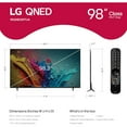 thumbnail image 3 of LG 98 inch QNED89T 4K HDR Smart Quantum Dot NanoCell LED TV (2024), 3 of 13